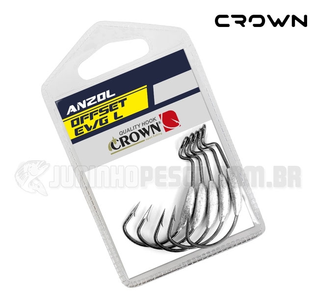 Anzol Crown Offset EWG Lastreado