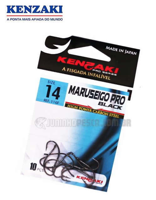 Anzol Kenzaki Maruseigo Pro Black 116F