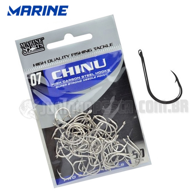 Anzol Marine Chinu N�quel (Cartela)