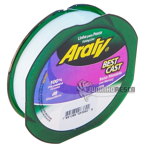 Linha Araty Best Cast Branco Azulado - 300 m