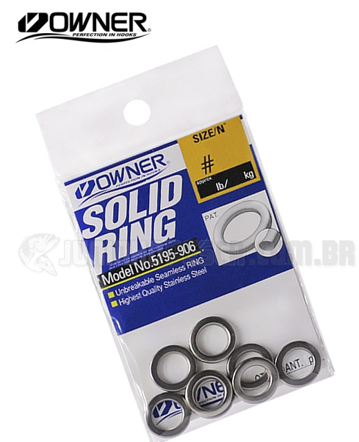 Argola Owner Solid Ring - 5195