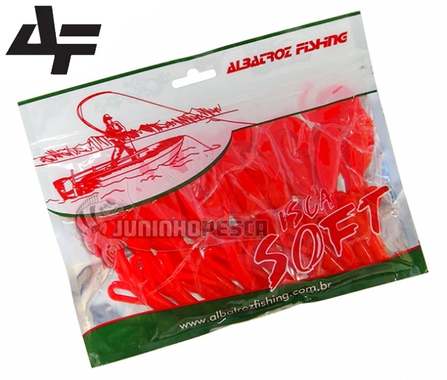 Isca Artificial Albatroz Bailarina Soft (Pacote c/ 12 unidades)