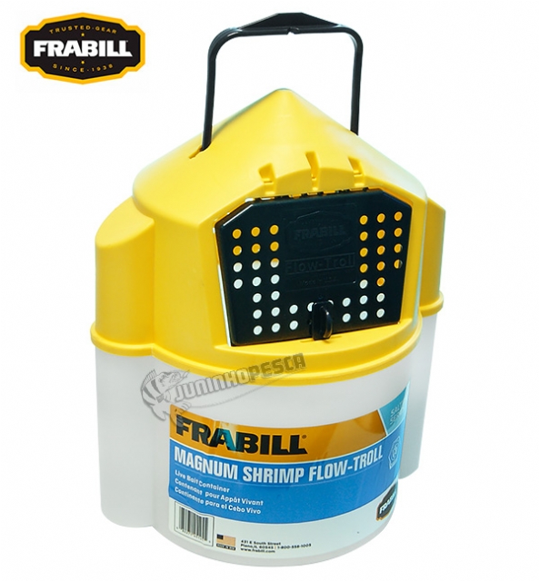 Balde p/ Isca Viva Frabill 9,5 Litros - Mod. 451205