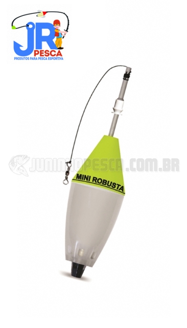 Boia JR Pesca Cevadeira Mini Robusta Amarelo - 28g - C�d.125