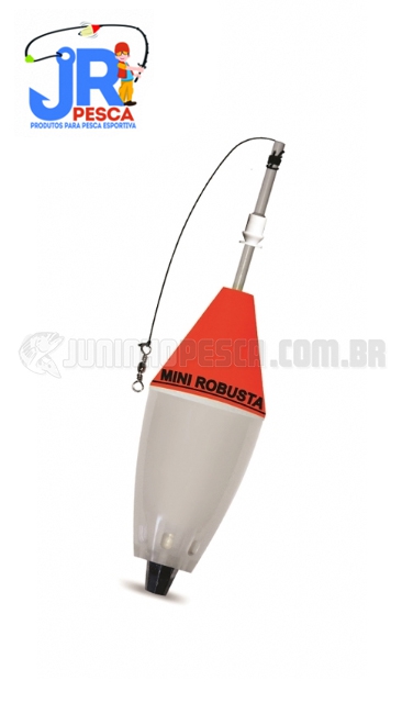 Boia JR Pesca Cevadeira Mini Robusta Vermelho - 28g - Cd.126