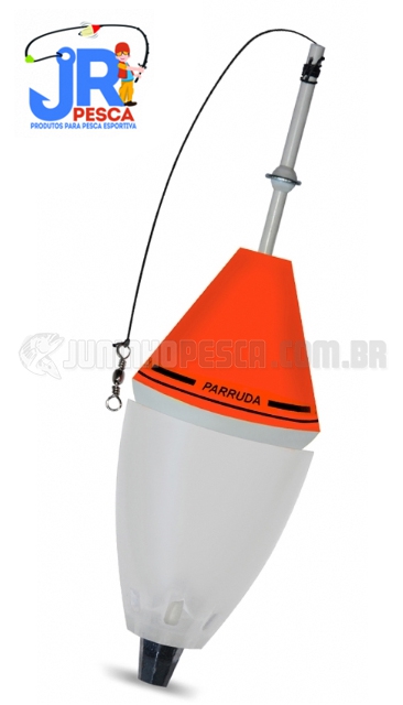 Boia JR Pesca Cevadeira Parruda Vermelho - 62g c/ Amortecedor - C�d.108