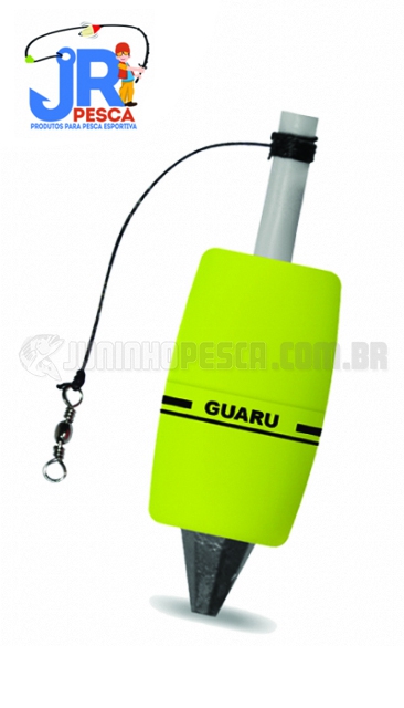 Boia JR Pesca Mini Torpedo Guaru Amarelo - C�d.225