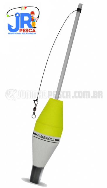 Boia JR Pesca Torpedo Tambaqui Amarelo 50g - C�d.204