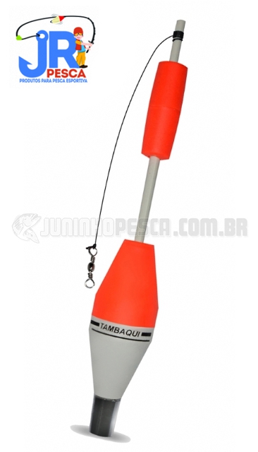 Boia JR Pesca Torpedo Tambaqui Vermelho 52g - C�d.205