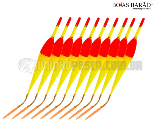 Boia Pl�stica para Til�pia Bar�o - Pacote c/ 10 unidades