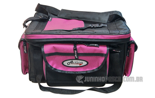 Bolsa de Apetrechos Action G- Cor Rosa