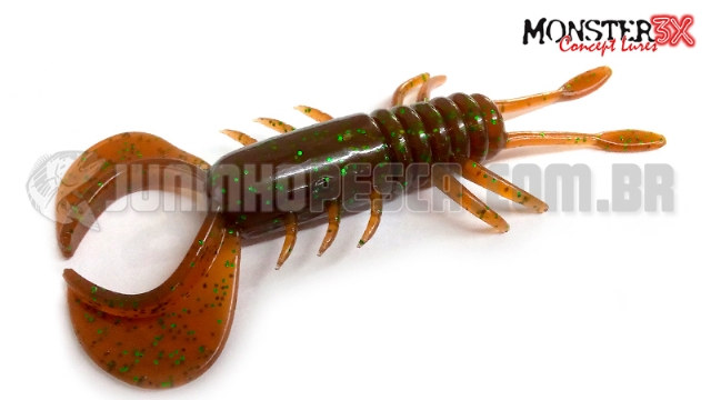 Isca Artificial Monster 3X Bullet Crab - 8 cm
