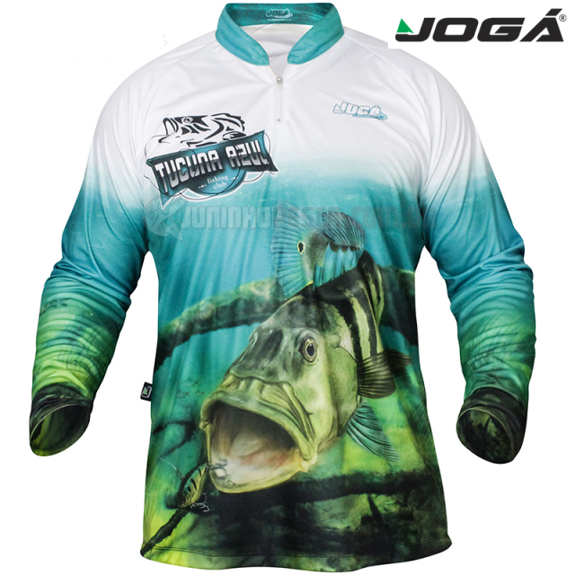 Camiseta Esportiva Jog� Tucunar� Azul