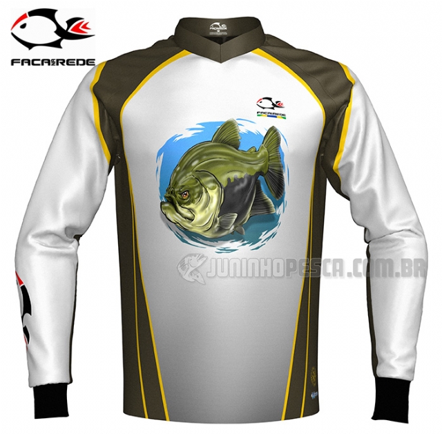 Camiseta Faca na Rede Combat Tambaqui