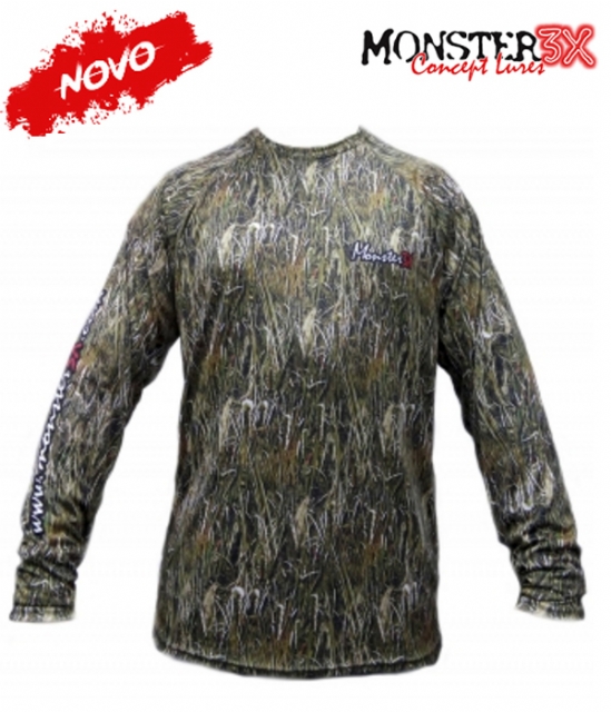 Camiseta Monster 3X Linha Camo 04