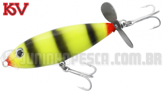 Isca Artificial KV Charutinho H�lice - 7cm 9g