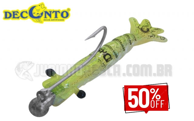 Isca Artificial Deconto Camar�o R�gido 10 - 8cm 10g