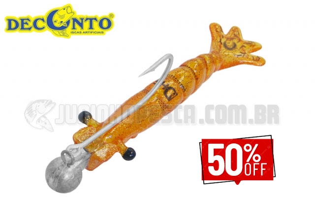 Isca Artificial Deconto Camar�o R�gido 12 - 8cm 12g