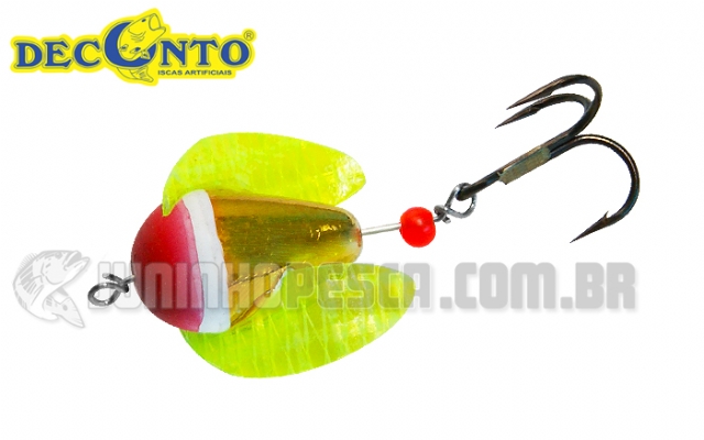 Isca Artificial Deconto Spinner Varejeira Afundante (COMPRE UM LEVE DOIS)