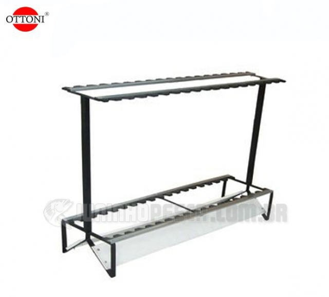 Expositor de Varas Duplo Grande p/ 36 Varas