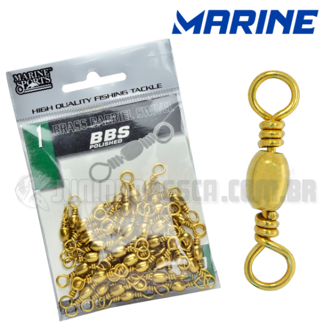 Girador Marine BBS Dourado (Cartela)