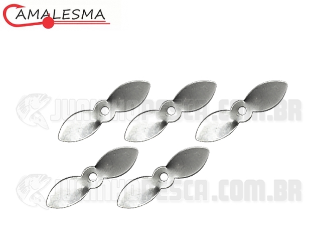 H�lice Camalesma p/ Isca - 3 cm (Pacote c/ 5 unidades)