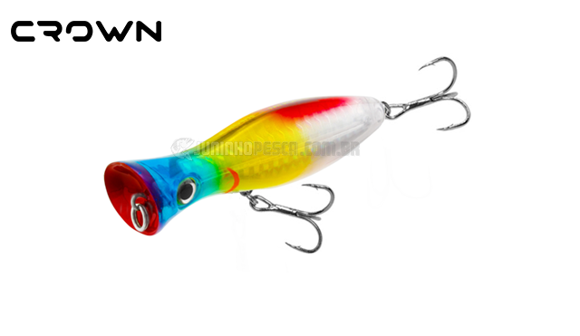 Isca Artificial Crown Fat Popper 65 - 6,5cm 6g