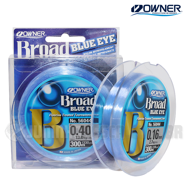 Linha Owner Broad Blue Eye Carretel c/ 300 m