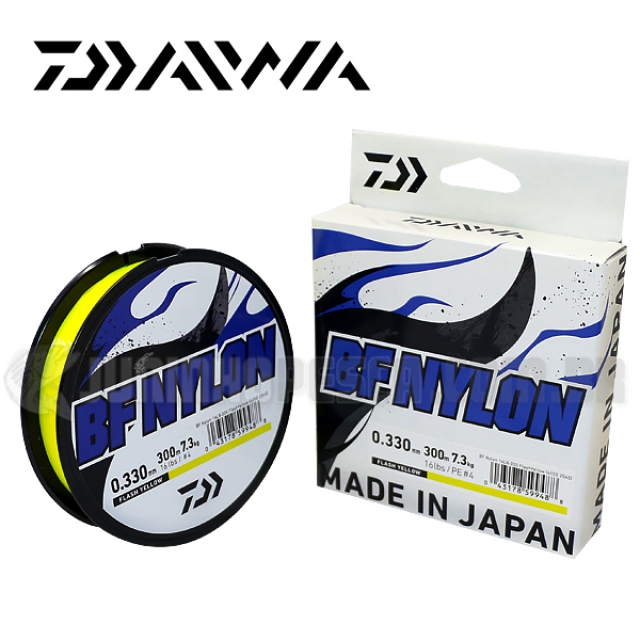 Linha Monofilamento Daiwa BF Nylon Yellow 300m