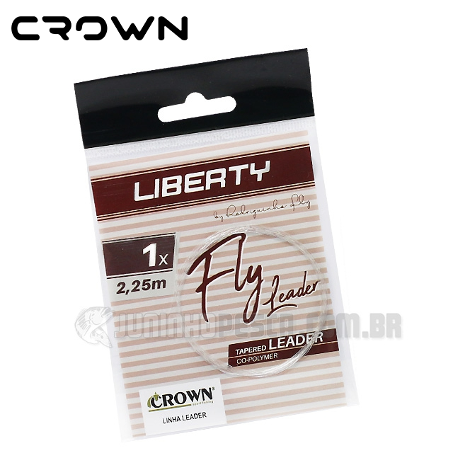 Linha Crown Liberty Fly Leader Tapered - L�der