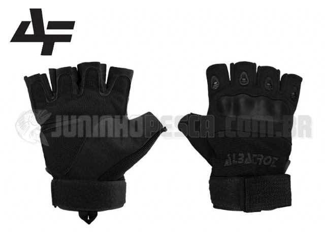 Luva Albatroz YL025 Preta 5 cortes