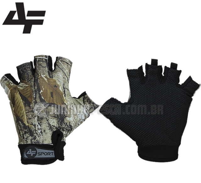 Luva Albatroz YL015 5 Cortes - New Camu