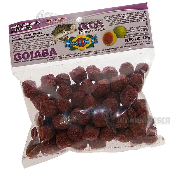 Massa do Z� para Pesca Bolinha Macia Goiaba