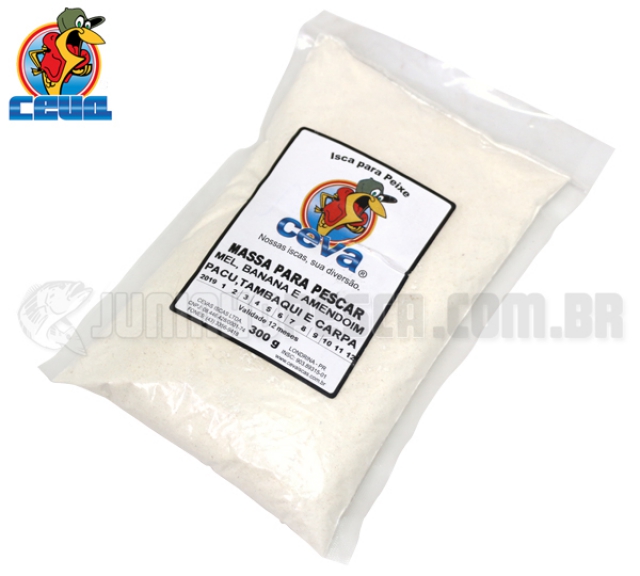 Massa Ceva de Mel, Banana e Amendoim - 300g