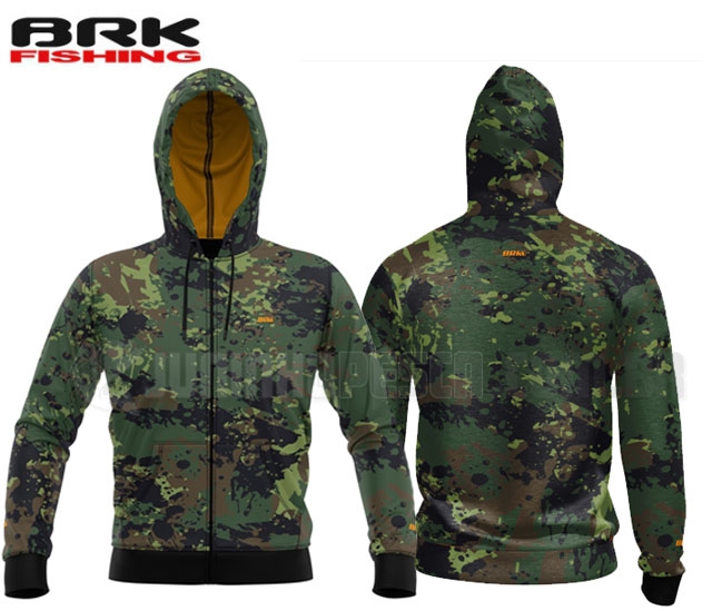 Moletom BRK Jaqueta Blusa c/ Bolso - Camuflado