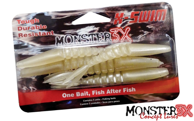 Isca Artificial Monster 3X X-Swim - 9 cm