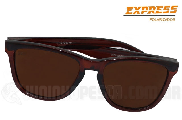 culos Polarizado Express Brazil Marrom