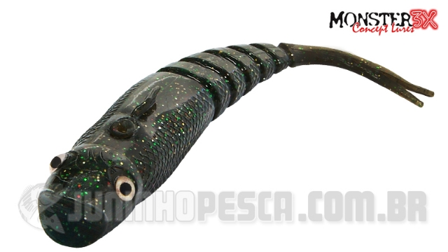 Isca Artificial Monster 3X Pop-Action 17 cm