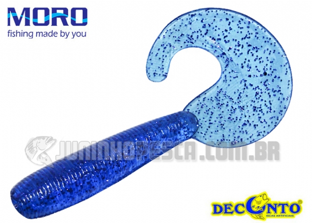 Isca Artificial Moro Deconto Grub 5 (Pacote c/ 10 unidades)