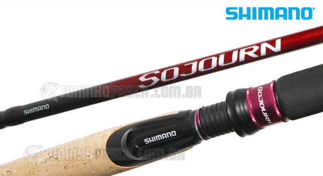 Vara Shimano Sojourn SJS66M2B 6-14 lbs p/ Molinete (2 partes)