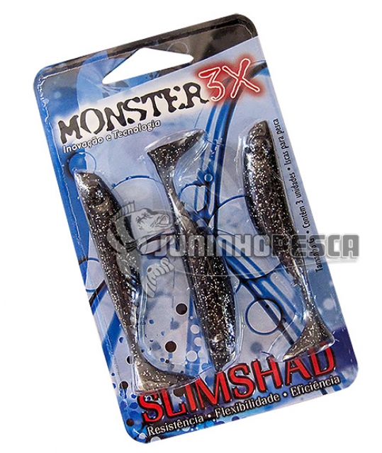 Isca Artificial Silicone Monster 3X Slimshad