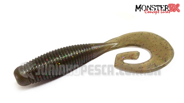 Isca Artificial Monster 3X X-Tail Soft Bait
