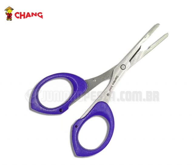 Tesoura Pin�a V Fox Alicate CK006 Happy Fishing