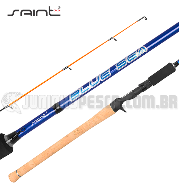 Vara Saint Plus Blue Sea p/ Carretilha 8-20lbs (2 partes)