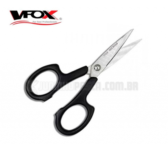 Tesoura V Fox Serrilhada CNT-113