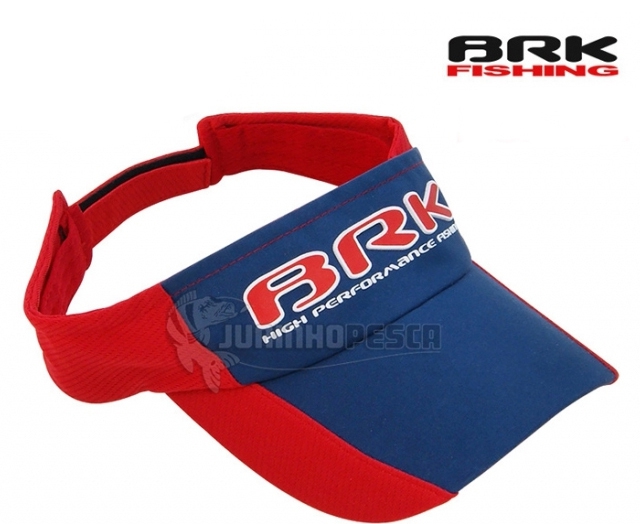 Viseira BRK (Bon�) Vermelho/Azul