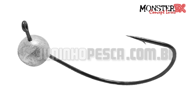 Anzol Monster 3X EWG Offset Jig 3/0 - 2,5g