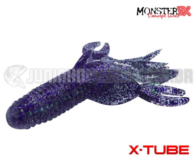 Isca Artificial Monster 3X X-Tube - 9,5cm
