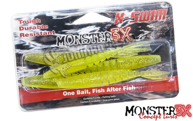 Isca Artificial Monster 3X X-Swim - 12 cm