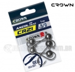 Anzol Crown Jig Head CR21 - Tamanho n�5/0 Black